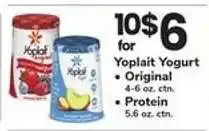 Safeway Yoplait Yogurt offer