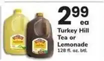 Safeway Turkey Hill Tea or Lemonade offer