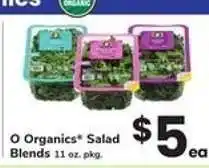 Safeway O Organics Salad Blends offer