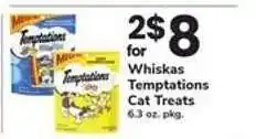 Safeway Whiskas Temptations Cat Treats offer