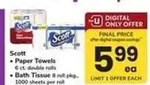 Safeway SCOTT offer