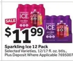 Stop&Shop Sparkling Ice 12 Pack offer