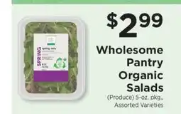 ShopRite Wholesome Pantry Organic Salads offer