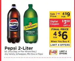 ShopRite Pepsi 2-Liter offer