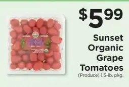ShopRite Sunset Organic Grape Tomatoes offer