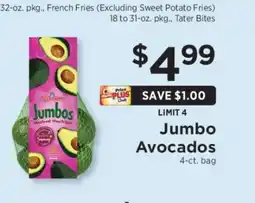 ShopRite Jumbo Avocados offer
