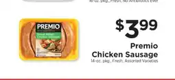 ShopRite PREMIO Chicken Sausage offer