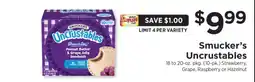 ShopRite Smucker's Uncrustables offer