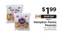 ShopRite Hampton Farms Peanuts offer