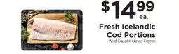 ShopRite Fresh Icelandic Cod Portions offer