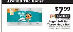 ShopRite Angel Soft Bath Tissue Mega Roll offer