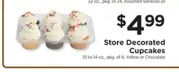 ShopRite Store Decorated Cupcakes offer