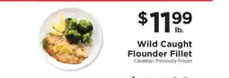ShopRite Wild Caught Flounder Fillet offer