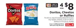 ShopRite Doritos, Cheetos or Ruffles offer
