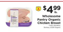 ShopRite Wholesome Pantry Organic Chicken Breast offer