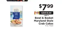 ShopRite Bowl & Basket Maryland Style Crab Cakes offer