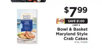 ShopRite Bowl & Basket Maryland Style Crab Cakes offer