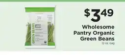 ShopRite Wholesome Pantry Organic Green Beans offer