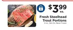 ShopRite Fresh Steelhead Trout Portions offer