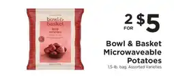 ShopRite Bowl & Basket Microwaveable Potatoes offer