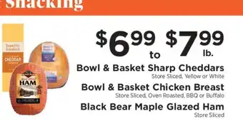 ShopRite Bowl & Basket Sharp Cheddars offer