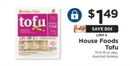 ShopRite House Foods Tofu offer