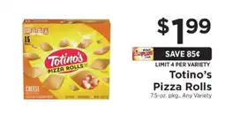 ShopRite Totino's Pizza Rolls offer
