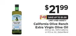 ShopRite California Olive Ranch Extra Virgin Olive Oil offer