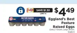 ShopRite Eggland’s Best Pasture Raised Eggs offer