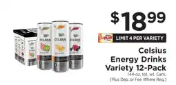 ShopRite Celsius Energy Drinks Variety 12-Pack offer