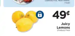 ShopRite Juicy Lemons offer