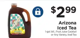 ShopRite Arizona Iced Tea offer