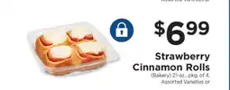 ShopRite Strawberry Cinnamon Rolls offer