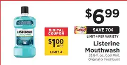 ShopRite Listerine Mouthwash offer
