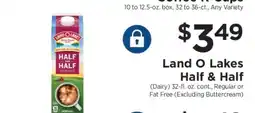 ShopRite Land O Lakes Half & Half offer