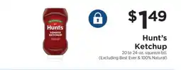 ShopRite Hunt's Ketchup offer