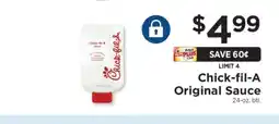 ShopRite Chick-Fil-A Original Sauce offer