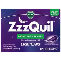Walgreens Sleep Aid, Diphenhydramine 25mg HCl, LiquiCaps offer