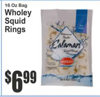Almonte's Food Dynasty Marketplace 16 Oz Bag Wholey Squid Rings offer