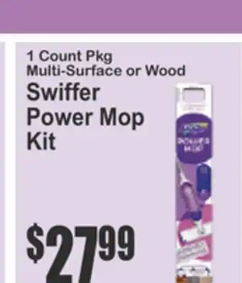 Almonte's Food Dynasty Marketplace Swiffer Power Mop Kit offer