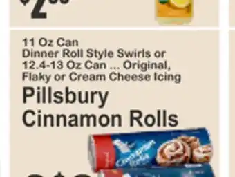 Food Universe Pillsbury Cinnamon Rolls offer