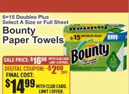 Food Universe Bounty Paper Towels offer
