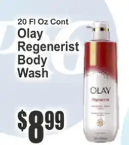 Food Universe Olay Regenerist Body Wash offer
