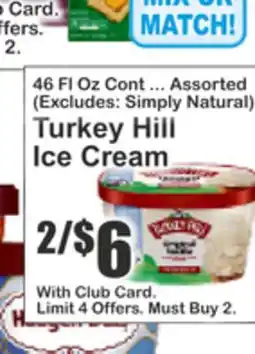 Food Universe Turkey Hill Ice Cream offer