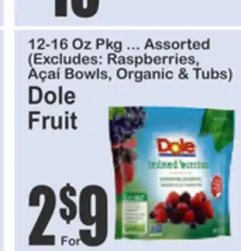Food Universe Dole Fruit offer