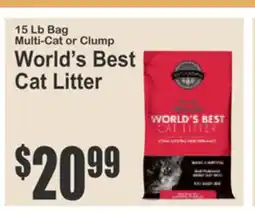 Food Universe World's Best Cat Litter offer