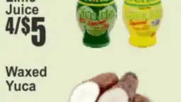 Food Universe Lime Juice offer