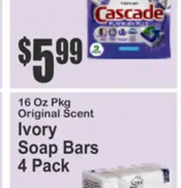 Food Universe Original Scent Ivory Soap Bars offer