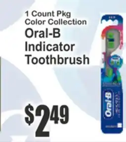 Food Universe Oral-B Indicator Toothbrush offer