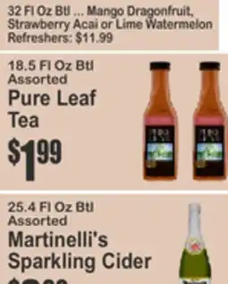 Food Universe 18.5 Fl Oz Btl Assorted Pure Leaf Tea offer